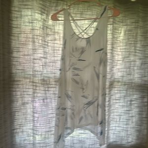 Apt 9 cris crops back tank top. Only worn a couple times.